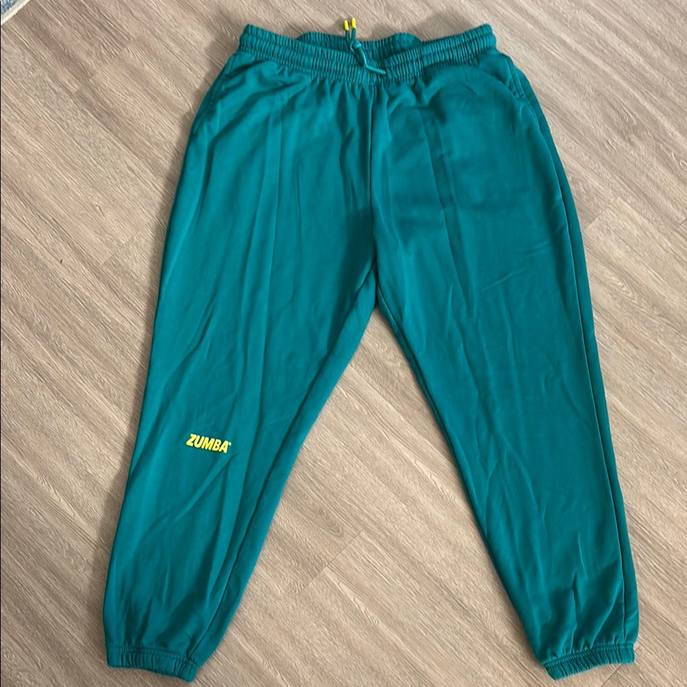 Zumba Fitness Teal Jogger Pants
